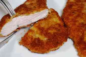 Parmesan Crusted chicken breast