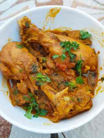 Bengali style chicken curry